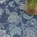 Nourison Home Garden Oasis Navy Room Scene