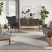 Nourison Home Paxton Grey/Slate 9' x 12'2" Room Scene