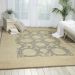 Nourison Home Royal Serenity Slate 5'6" x 7'5" Room Scene