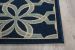 Nourison Home Caribbean Navy 2'3" x 7'6" Runner Room Scene