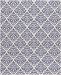 Nourison Home Grafix White Blue Collection