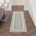 Nourison Home Key Largo Lt Grey 2'2" x 10' Runner Room Scene