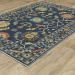 Oriental Weavers Francesca fr03f Blue Room Scene