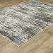 Oriental Weavers Gemini 4151u Charcoal Room Scene