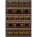 Oriental Weavers Hudson 1066a Black Collection