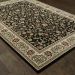 Oriental Weavers Kashan 108b Black Room Scene