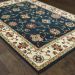 Oriental Weavers Kashan 2336b Navy Room Scene