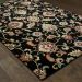 Oriental Weavers Kashan 9946k Black Room Scene