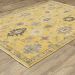 Oriental Weavers Lucca 2863g Yellow Room Scene