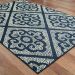 Oriental Weavers Marina 3804b Navy Room Scene