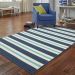 Oriental Weavers Meridian 5701b Blue Room Scene