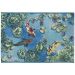 Liora Manne Esencia Koi Pond Aqua Collection