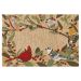 Liora Manne Frontporch Bird Border Natural Collection