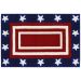 Liora Manne Frontporch Patriotic Pendant Red Collection