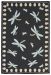 Liora Manne Frontporch Dragonfly Midnight Collection