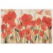 Liora Manne Impressions Poppies Red Collection