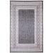 Liora Manne Malibu Etched Border Charcoal Collection