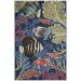 Liora Manne Marina Fish Navy Collection
