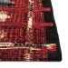 Liora Manne Marina Tribal Stripe Red Room Scene