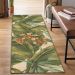 Liora Manne Marina Tropical Leaf Cream Room Scene