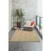 Liora Manne Carmel Texture Stripe Sand Room Scene