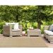 Liora Manne Carmel Texture Stripe Sand Room Scene