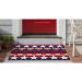Liora Manne Frontporch Stars & Stripes Americana Room Scene