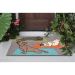 Liora Manne Frontporch Yoga Dogs Heather Room Scene
