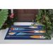 Liora Manne Frontporch Paddles Navy Room Scene