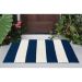 Liora Manne Sorrento Rugby Stripe Navy Room Scene