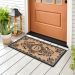 Liora Manne Dwell Vine Black D 1'8" x 3'4" Room Scene