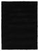 Lavish Solid Plush Black 104'6" x 1'4"