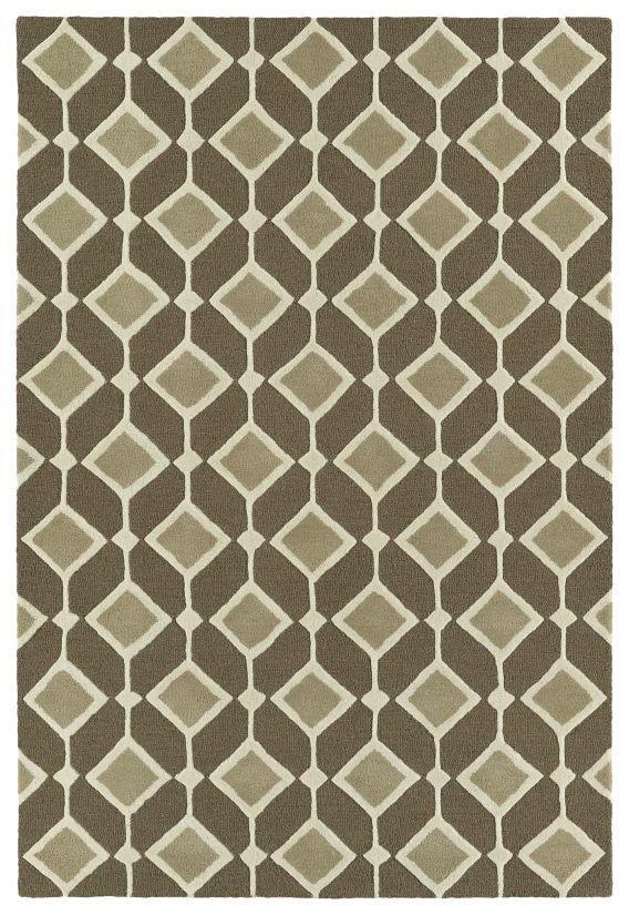 Kaleen Spaces Collection Brown 3'0" x 5'0" Collection