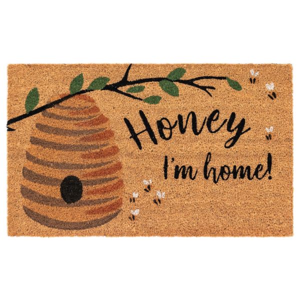 Liora Manne Natura Honey I'm Home Natural Collection