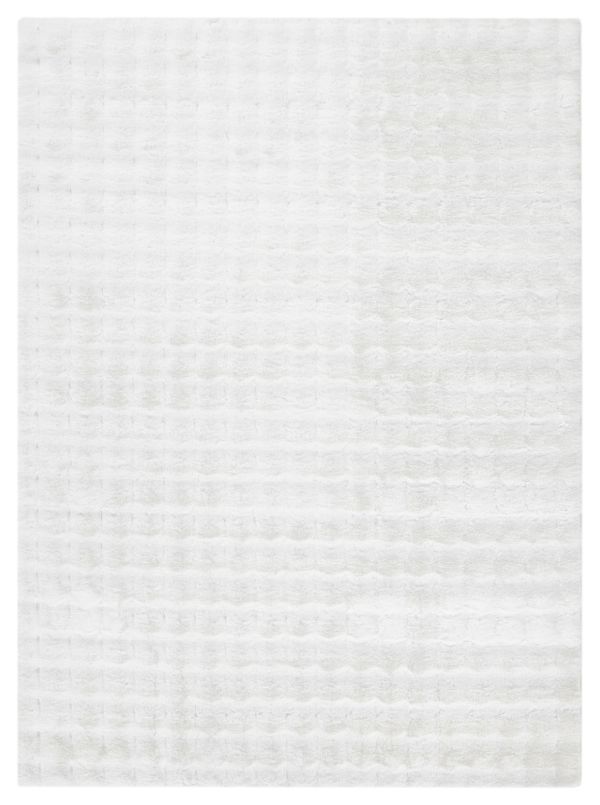 Lavish Bubble Lush White 5'3" x 7'2"