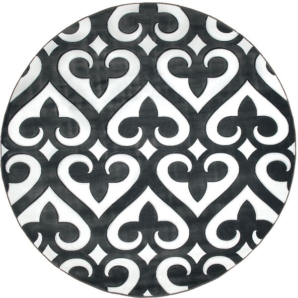 Bristol Heartland Grey 7'10" x 7'10" Round