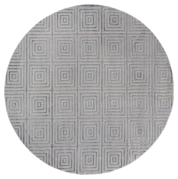 Cascades Tehama Blue/Grey 7'10" x 7'10" Round