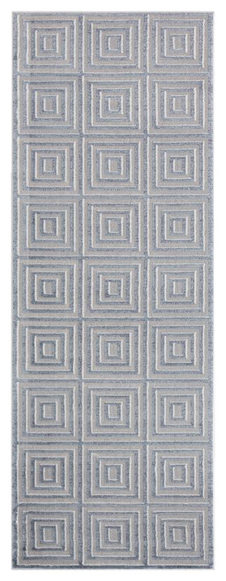 Cascades Tehama Blue/Grey 2'7" x 7'2" Runner
