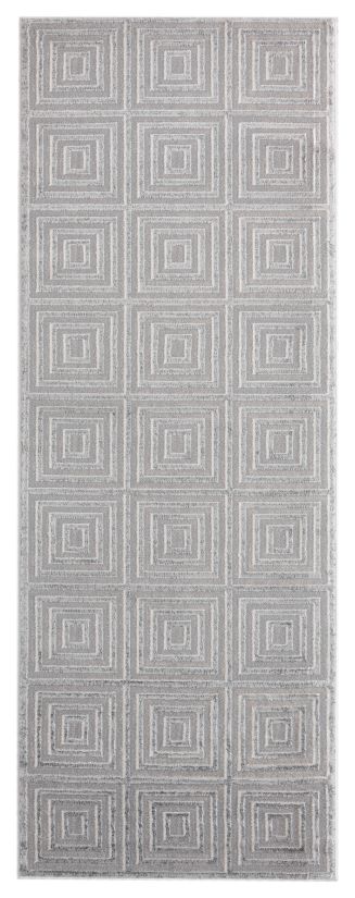 Cascades Tehama Silver 2'7" x 7'2" Runner