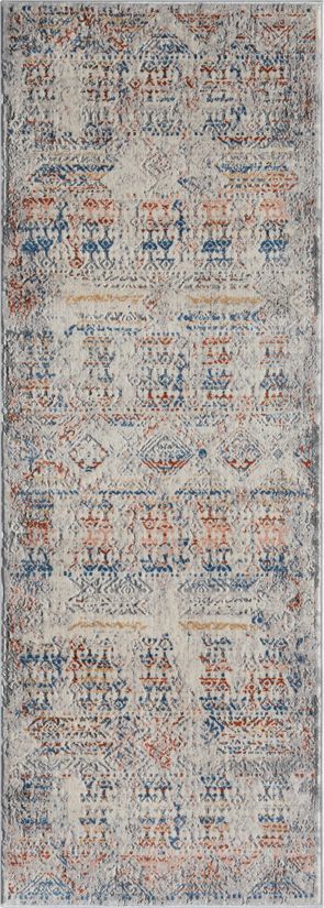 Crockett Mosaic Multi 2'7" x 7'2" Runner