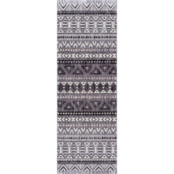 Chelsea Lutz Grey 2'7" x 7'2" Runner