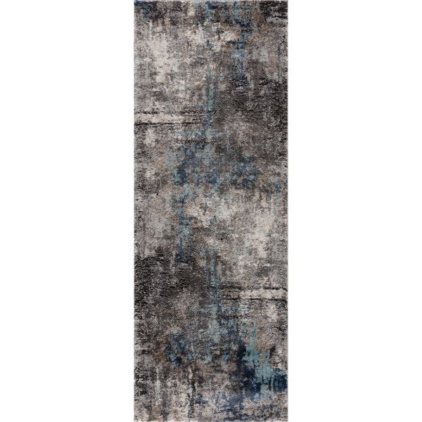 Portsmouth Modern Fusion Blue 2'7" x 7'2" Runner