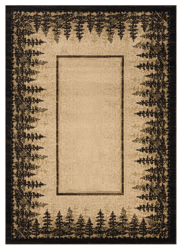 Highlands Rainforest Beige 1'10" x 3'0"
