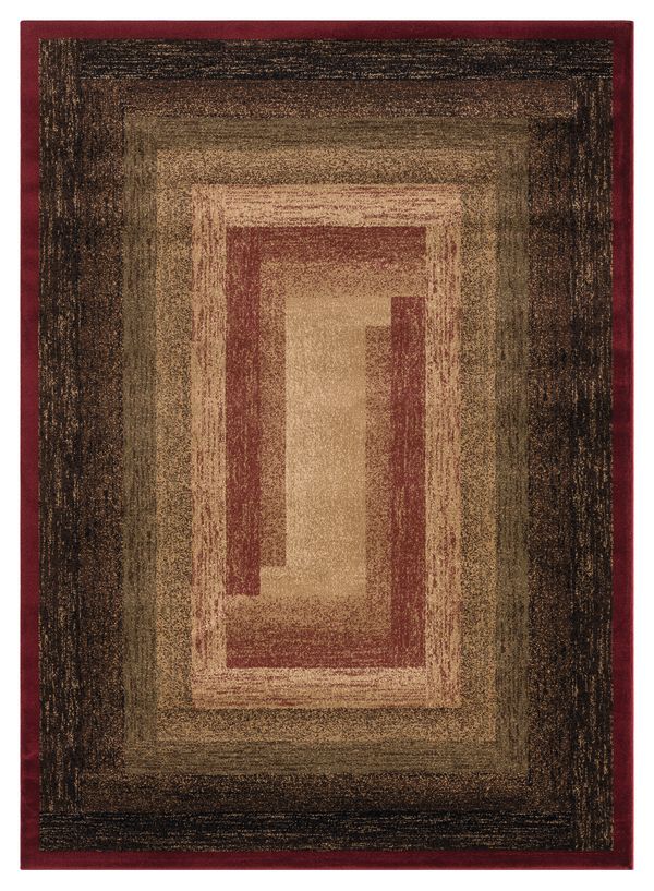 Highlands The Maze Red 7'10" x 10'6"