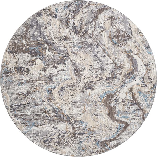 Armada Blessed Blue 7'11" x 7'11" Round