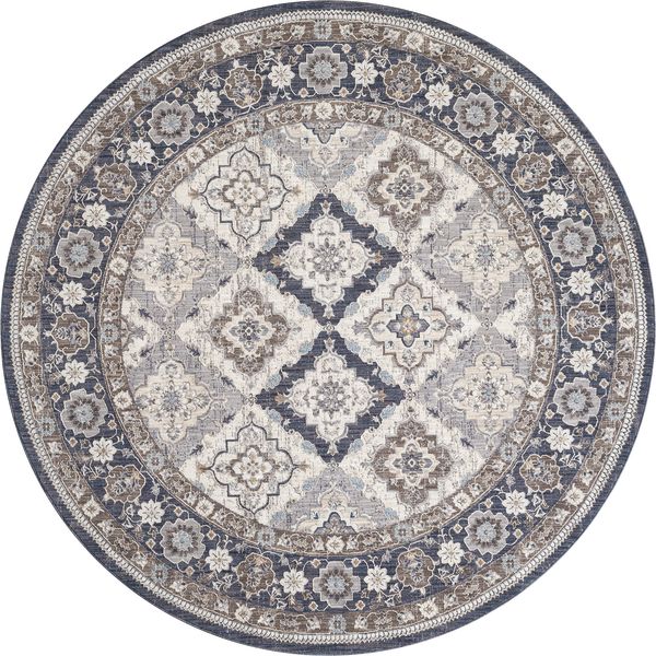Armada Amazing Grace Blue 7'11" x 7'11" Round