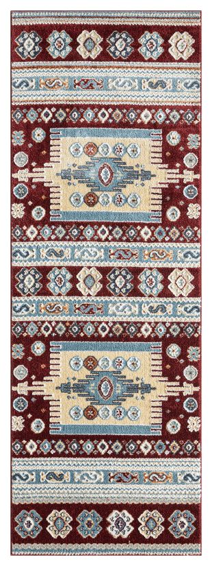 Stratton Denali Burgundy 2'7" x 7'2" Runner