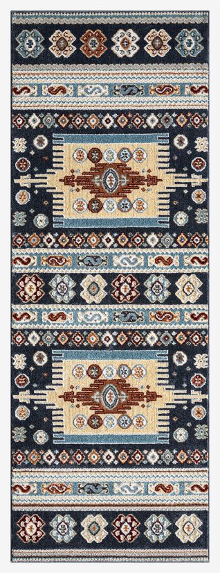 Stratton Denali Navy 2'7" x 7'2" Runner