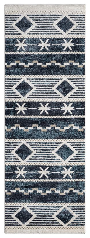 Stratton Orchard Navy 2'7" x 7'2" Runner