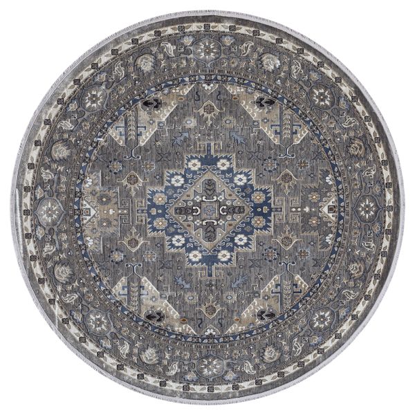 Hudson Magi Grey 7'11" x 7'11" Round